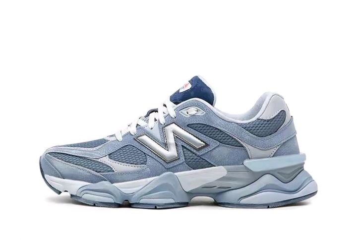 New Balance NB 9060 Fabric Synthetic leather Leather trend Retro sport cushioned low-top living casual shoes for men and women alike off-white