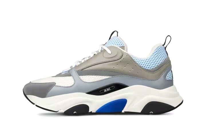 DIOR B22 comfortable and versatile running shoes, low-top casual shoes for both men and women, available for global purchase on Silver