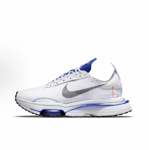 Nike Air Zoom type SE 3M artificial leather comfortable, versatile, shock-absorbing, anti-slip, wear-resistant, low-top life leisure shoes for men and women, white, blue and black