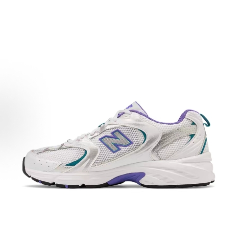 New Balance NB 530 Retro sports breathable low-top casual running shoes for both men and women, grayish yellow, D wide