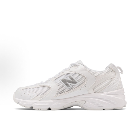 New Balance NB 530 Retro sports breathable low-top casual running shoes for both men and women, grayish yellow, D wide