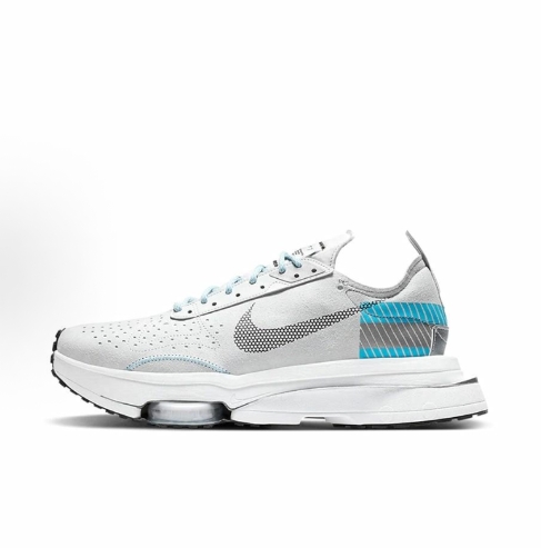 Nike Air Zoom type SE 3M artificial leather comfortable, versatile, shock-absorbing, anti-slip, wear-resistant, low-top life leisure shoes for men and women, white, blue and black