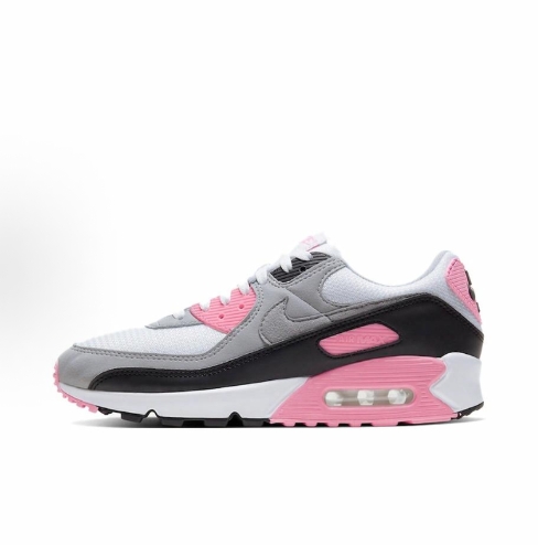 Nike Air Max 90 is a comfortable, versatile, anti-slip, wear-resistant, low-top casual running shoe for both men and women in blue, black and brown