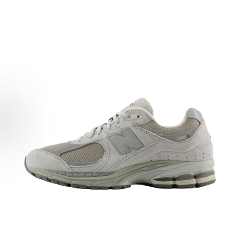 New Balance NB 2002R Comfortable fabric leather anti-slip support lightweight height-increasing low-top running shoes for men and women in medium grey