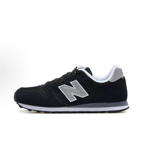 New Balance NB 373 Simple retro artificial leather anti-slip and wear-resistant low-top casual running shoes for men and women, white