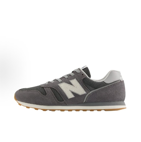 New Balance NB 373 Simple retro artificial leather anti-slip and wear-resistant low-top casual running shoes for men and women, white