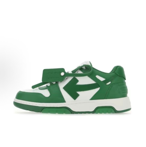 OFF-WHITE Out Of Office comfortable low-top fashionable sneakers for men and women in white and blue