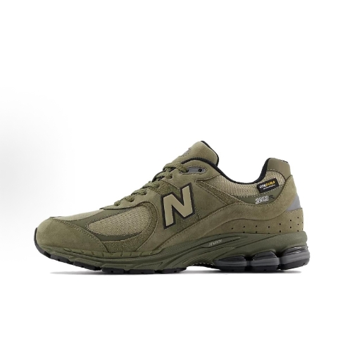 New Balance NB 2002R Comfortable fabric leather anti-slip support lightweight height-increasing low-top running shoes for men and women in medium grey