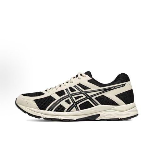 Asics Gel-Contend 4 comfortable fresh fabric synthetic leather low top running shoes for men and women
