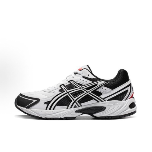 Asics Gel-170 fabric synthetic leather Oxford cloth casual low-top dad shoes, black for both men and women