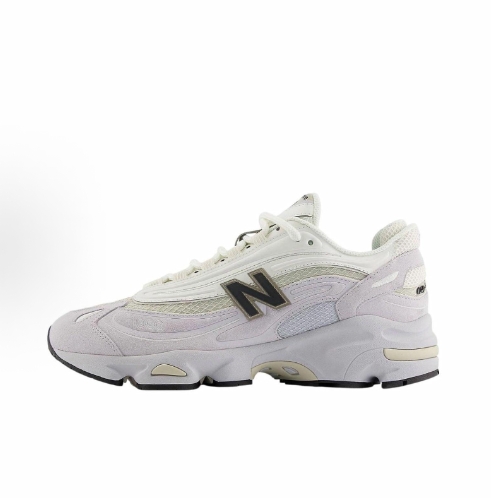 New Balance NB 1000 Round-toe comfortable low-top Casual Running Shoes for Men and women in gray and silver