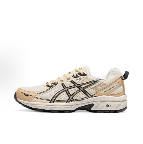 Asics Gel-Venture 6 low-top running shoes in silver for both men and women