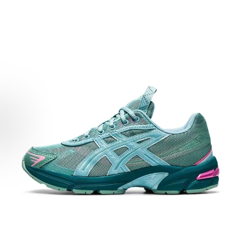 Asics Gel-1130 Y2K Retro millennial style low-top running shoes in silver grey for both men and women