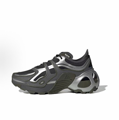 adidas Wonder Runner Pro: Comfortable, versatile, anti-slip, high and low top, retro Casual running shoes for men and women, silver-gray