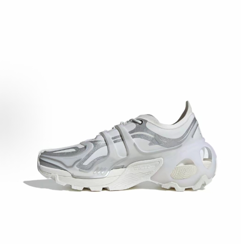 adidas Wonder Runner Pro: Comfortable, versatile, anti-slip, high and low top, retro Casual running shoes for men and women, silver-gray