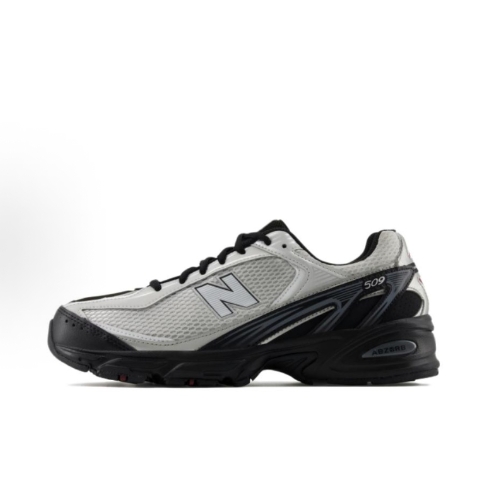 New Balance NB 509 V1 versatile anti-slip low-top dad shoes for both men and women in grey and black