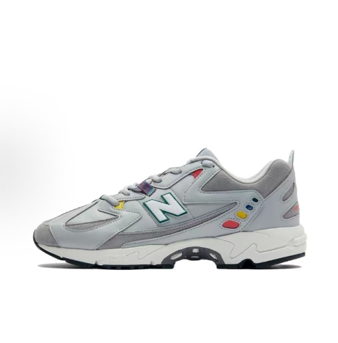 New Balance NB 828 Mesh fabric synthetic leather sports shock-absorbing, anti-slip, wear-resistant, breathable low-top casual shoes for men and women in black and white