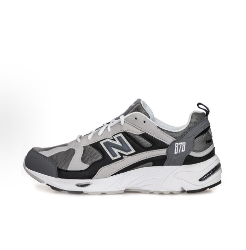 New Balance NB 878 Mesh fabric sports anti-slip lightweight low-top casual shoes for men and women, gray-black