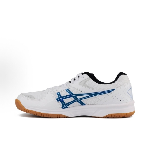 Asics River CS Comfortable sports Soft and flexible mesh low-top training running shoes for men and women, white and blue