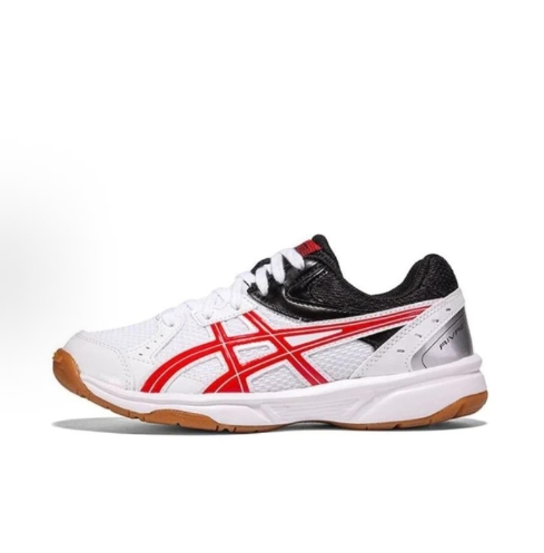 Asics River CS Comfortable sports Soft and flexible mesh low-top training running shoes for men and women, white and blue