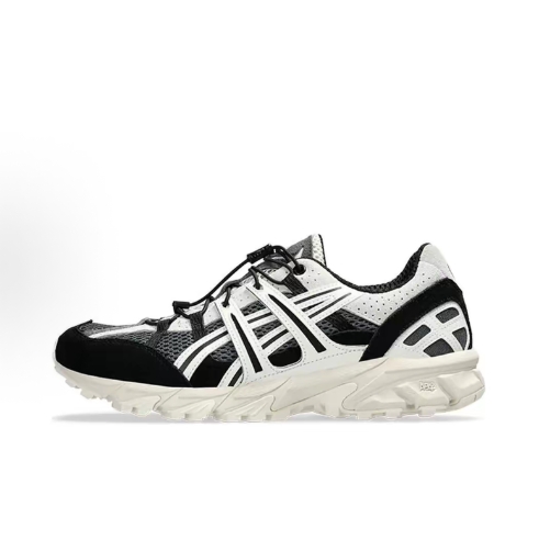 Asics Gel-Sonoma 15-50 comfortable, sport, wear-resistant, breathable, low-top running shoes for men and women, black and silver