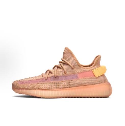 adidas originals Yeezy Boost 350 V2 Ice cream Bone fabric second-generation low-top casual shoes for men and women, white