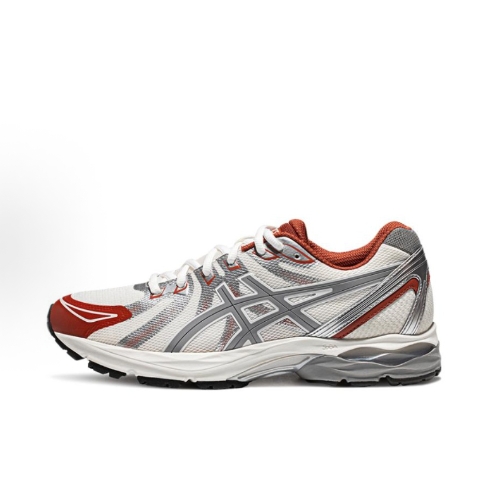 Asics Gel-Flux CN Comfortable shock-absorbing denim fabric synthetic leather Shock-absorbing Wear-resistant Low-top training running shoes Men and women Grey