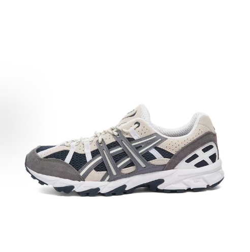 Asics Gel-Sonoma 15-50 comfortable, sport, wear-resistant, breathable, low-top running shoes for men and women, black and silver