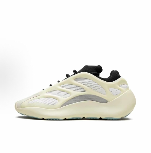 adidas originals Yeezy boost 700 V3 fabric synthetic leather Trendy Retro Snow Rainbow Anti-slip Wear-resistant Wrap Lightweight low-top dad shoes for men and women unisex pink and purple >