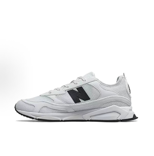 New Balance NB X-RACER D MSXRCSRC Leather retro sports anti-slip lightweight low-top casual shoes for men and women in black