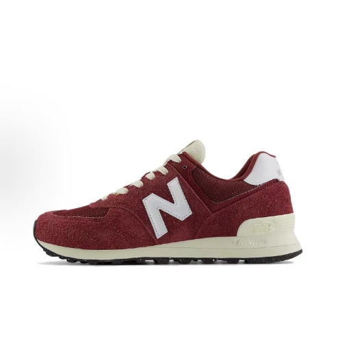 New Balance NB 574 Classic Retro versatile couple fabric shock-absorbing, wear-resistant, breathable low-top running shoes for men and women in blue and white