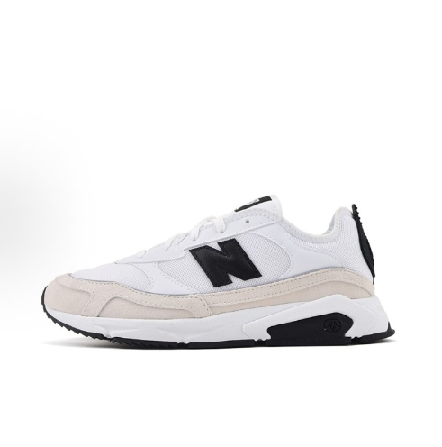 New Balance NB X-RACER D MSXRCSRC Leather retro sports anti-slip lightweight low-top casual shoes for men and women in black