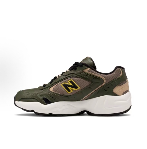 New Balance NB 452 Comfortable, Fashionable, Balanced, low-top Casual Running shoes for men and women, Beige