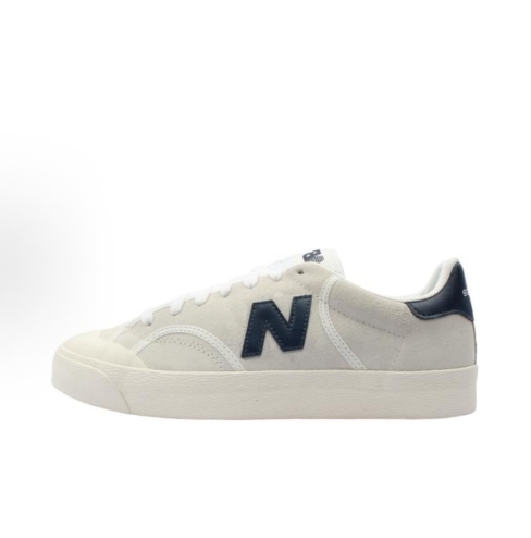 New Balance NB 100 fabric, comfortable and versatile white sneakers, low-top sneakers for both men and women, white and green