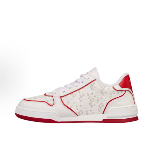 DIOR One white sneakers leather cutout low-top, low-top fashion sneakers for women in white gold