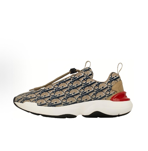 DIOR B24 Fabric Fashion low-top Sports Casual Shoes for Men and women in white