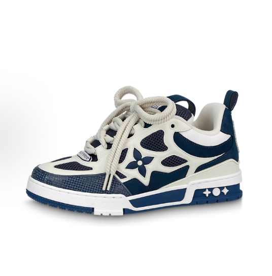 LOUIS VUITTON Skate Lace-up low-top Low-top Fashion Skate for men and women in brown