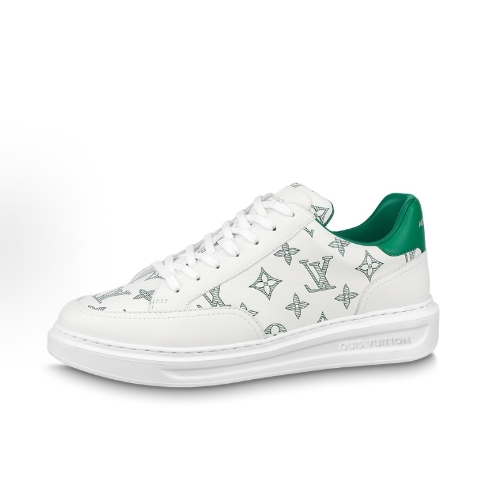 LOUIS VUITTON Beverly Hills Low-top Fashion sneakers for men and women in white