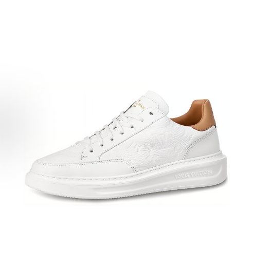 LOUIS VUITTON Beverly Hills Low-top Fashion sneakers for men and women in white