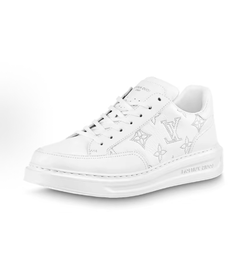 LOUIS VUITTON Beverly Hills Low-top Fashion sneakers for men and women in white