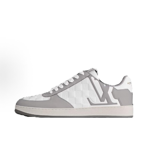 LOUIS VUITTON Rivoli low-top lace-up Low-top Fashion sneakers for men in black and white