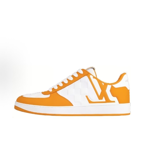 LOUIS VUITTON Rivoli low-top lace-up Low-top Fashion sneakers for men in black and white