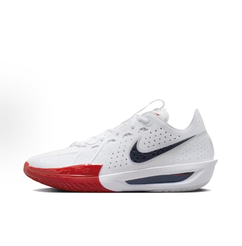 Nike G.T. Cut 3 Comfortable, versatile, anti-slip, wear-resistant low-top basketball shoes for men and women in red
