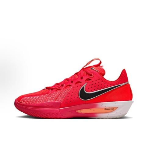 Nike G.T. Cut 3 Comfortable, versatile, anti-slip, wear-resistant low-top basketball shoes for men and women in red