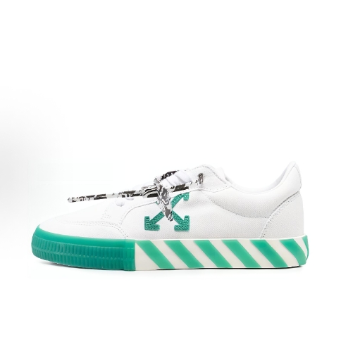 OFF-WHITE Vulcanized low-top vulcanized sports fashion sneakers for men in black