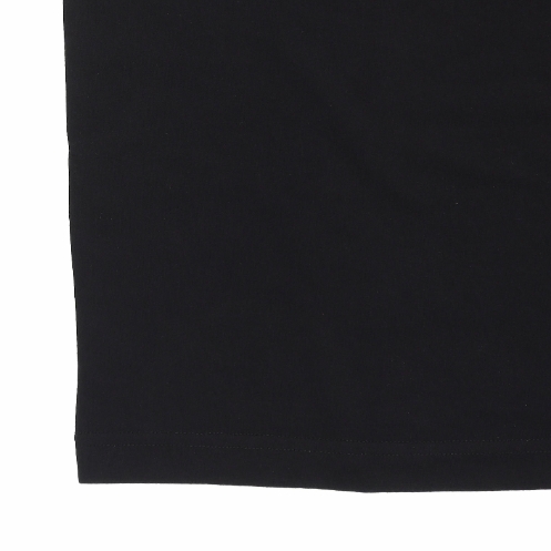 A Balenciaga short-sleeved T-shirt with a lock Logo and letter print on the chest, black for men and women