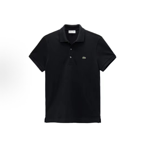 LACOSTE French crocodile logo embroidered business casual breathable classic versatile fashion sporty simple solid color comfortable, slim and capable, lapel-neck pullover short-sleeved Polo shirt for men and women