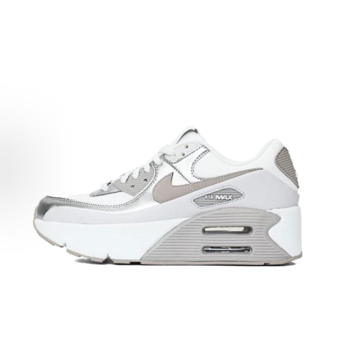 Nike Air Max 90 LV8 Comfortable, Soft, low-top casual shoes for women, white