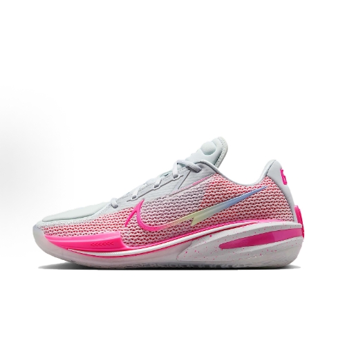 Nike Air Zoom G.T. Cut 1 Think Pink EP Fashionable, Comfortable, Anti-slip, Wear-resistant Low-top basketball shoes for men and women, White Pink