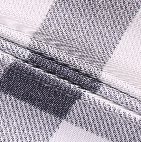 Burberry SS22 checkered silk knee-length five-inch casual shorts for men in classic beige